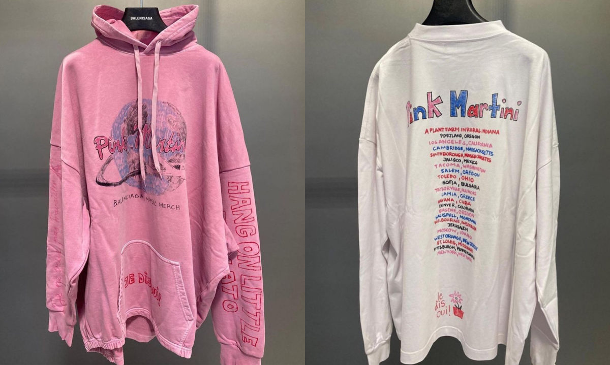 Pink Martini x BALENCIAGA 合作系列一览
