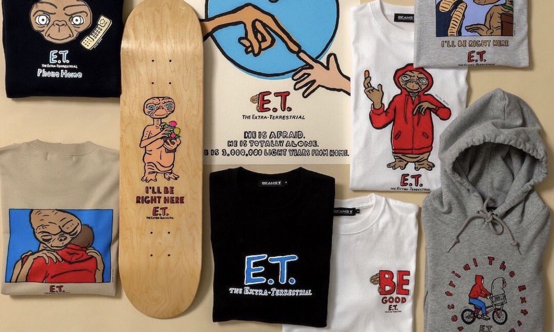 艺术家 NAIJEL GRAPH 与 BEAMS 之「E.T.」合作系列释出