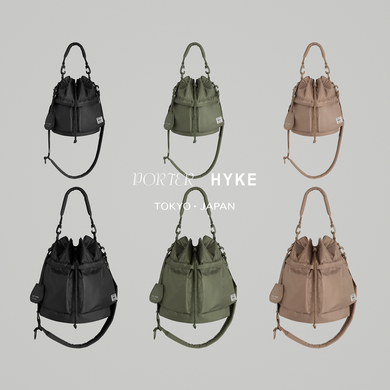 新品入荷 PORTER × HYKE 2WAY TOOL BAG SMALL Olive gpstiger.com