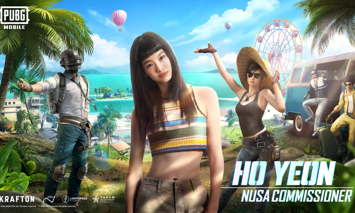 郑浩妍成为 PUBG MOBILE 游戏新角色