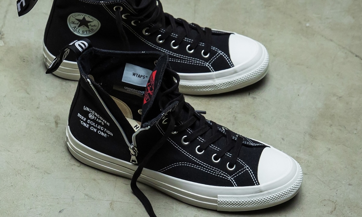 WTAPS x UNDERCOVER 「one on one」CHUCK TAYLOR Z HI 鞋款发售详情