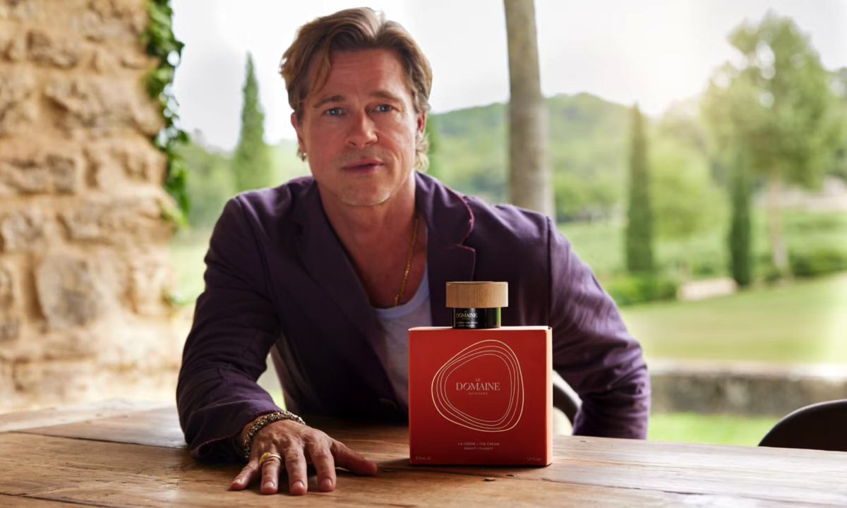Brad Pitt 推出护肤品牌 Le Domaine