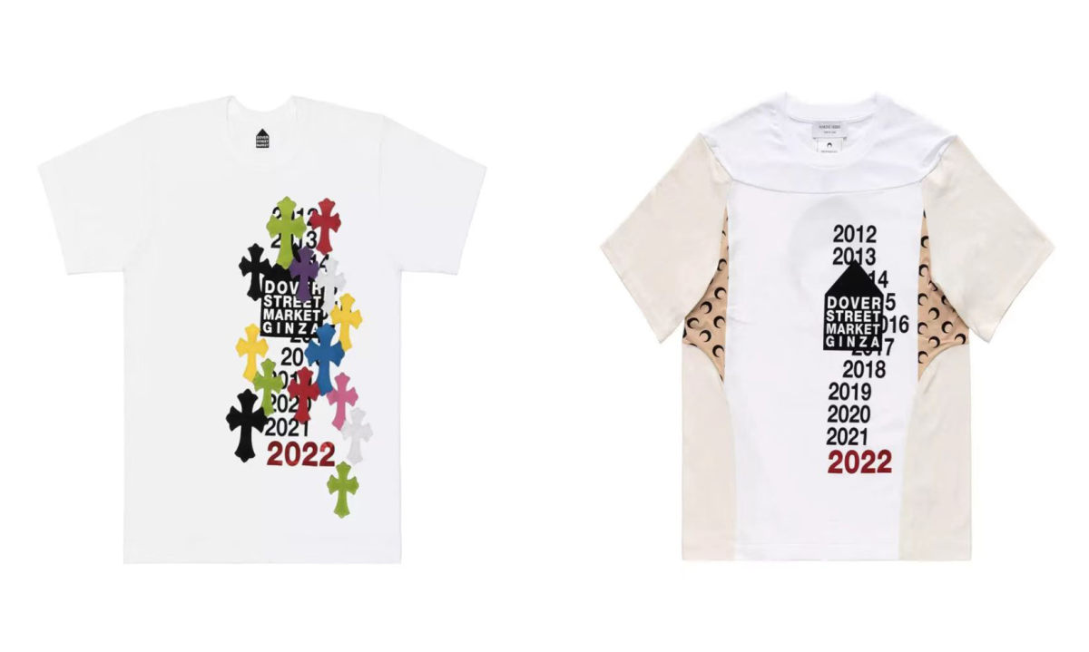 DOVER STREET MARKET GINZA 推出 10 周年限定系列