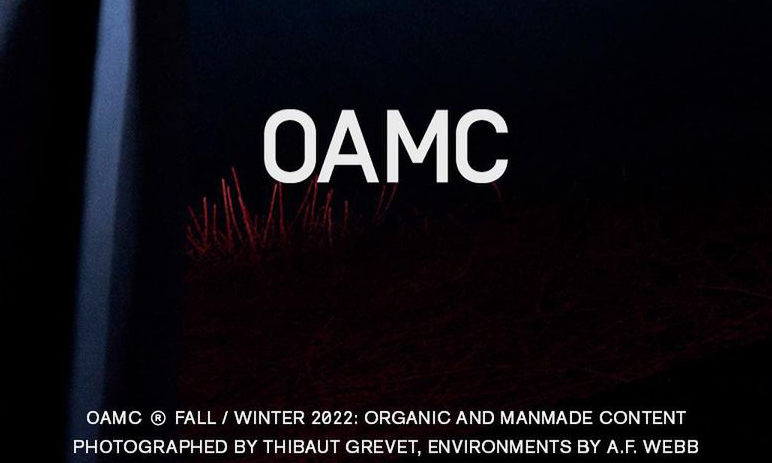 OAMC 2022 秋冬最新系列释出