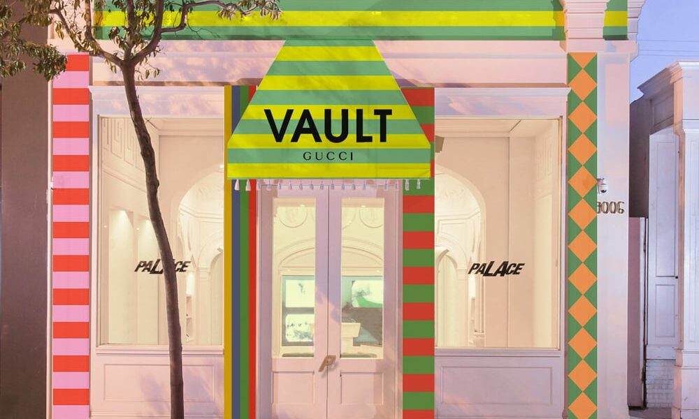 GUCCI x PALACE 开催，GUCCI Vault 首次推出线下体验