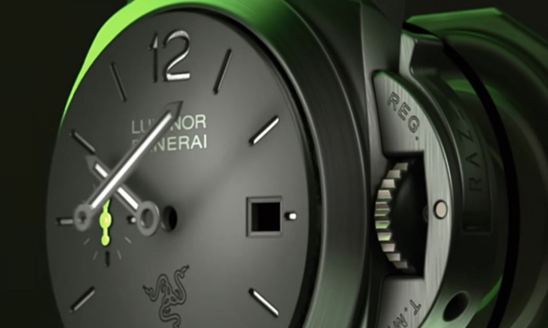 Razer x Panerai 合作表款释出