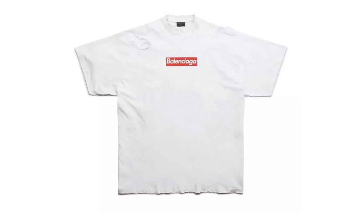 BALENCIAGA Box Logo Tee 抢先看
