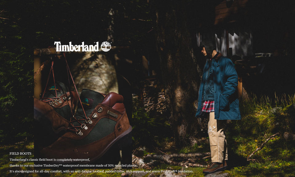 Timberland 代表作「FIELD BOOTS」回归