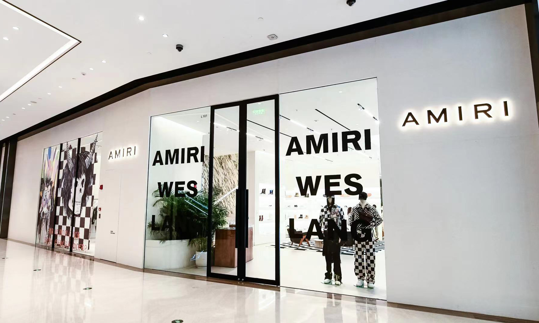 AMIRI x Wes Lang 秋冬系列已于上海旗舰店发售