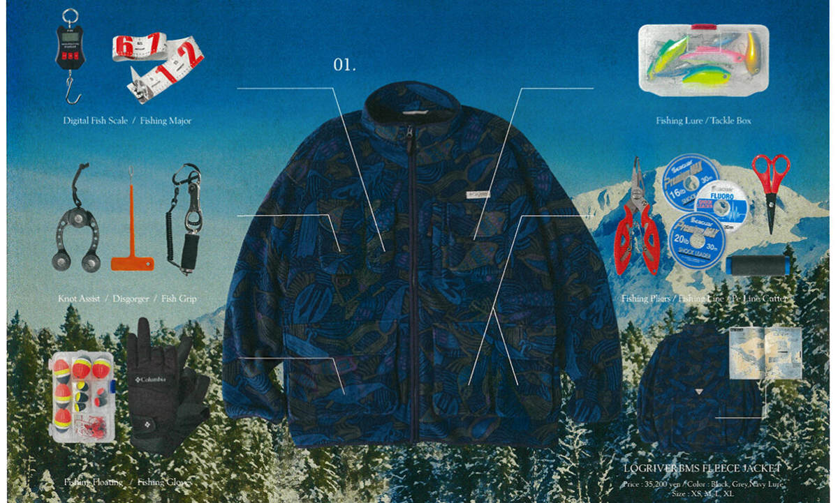 BEAMS x Columbia「PFG」第 5 弹发布