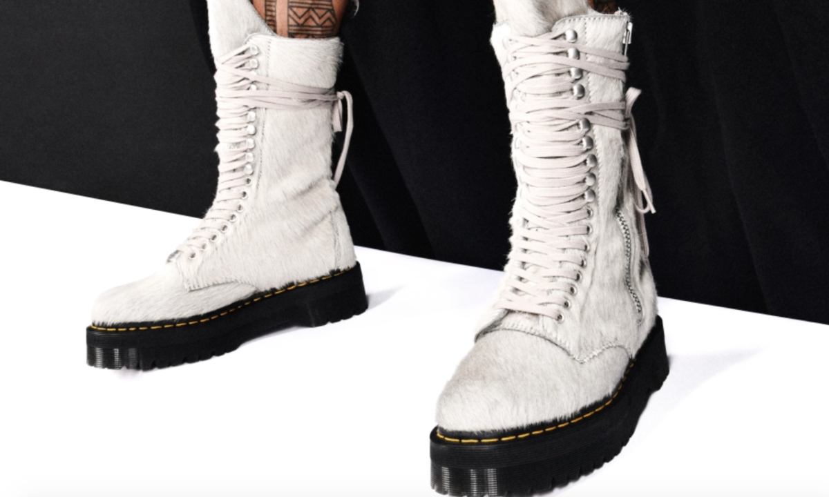 Dr.Martens 再携 Rick Owens 推出合作