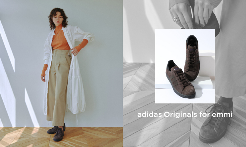 adidas Originals for emmi CAMPUS 80s 鞋款发布