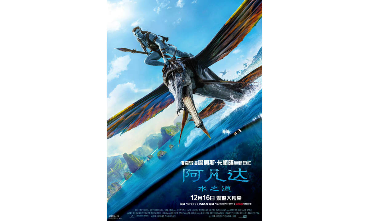 12 月 16 日见!《阿凡达 2:水之道》中国内地定档