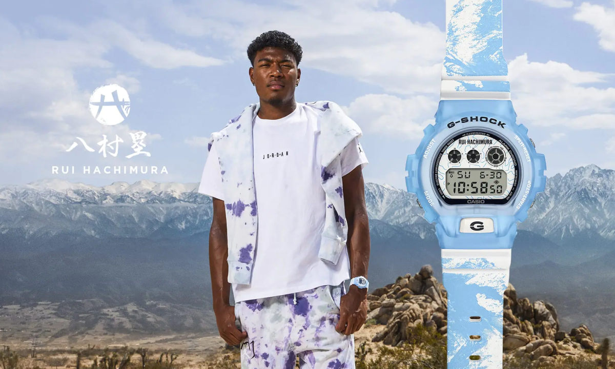 八村塁 x G-SHOCK「DW-6900RH」发布