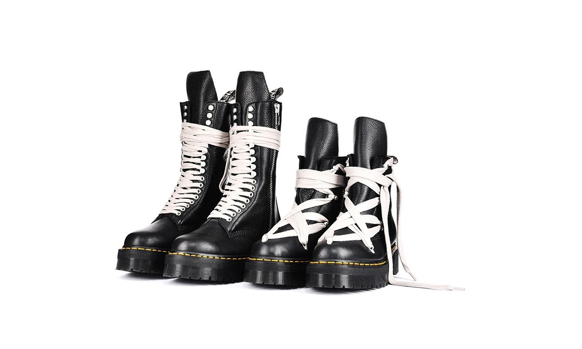 Dr.Martens x Rick Owens 全新合作鞋款登场