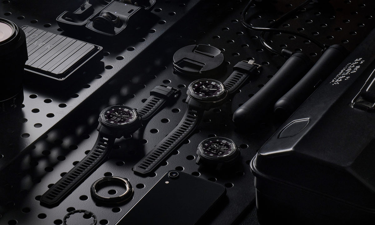 Garmin 佳明发布本能·跨界 Instinct Crosssover 太阳能指针式智能手表