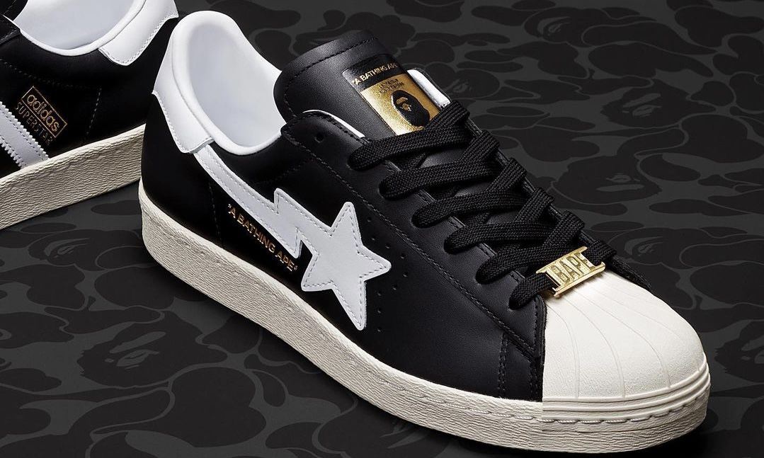 BAPE® x adidas Originals 经典 SUPERSTAR 合作款式来袭