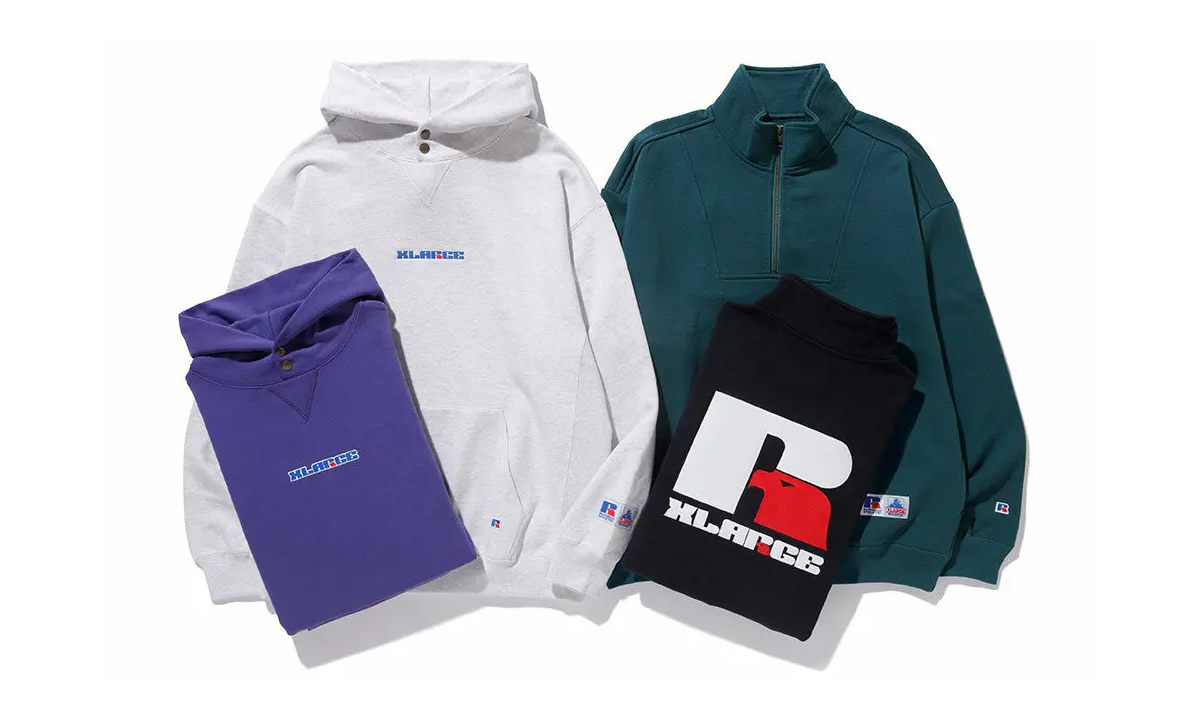 XLARGE x RUSSELL ATHLETIC 合作系列发布