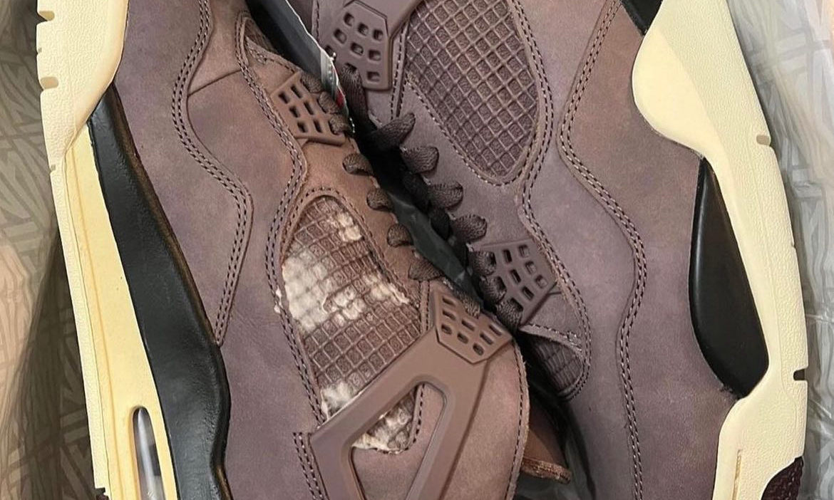 没完没了?A Ma Maniere x Air Jordan IV 也现发霉问题