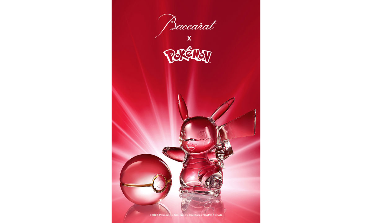 Baccarat 巴卡拉发布全新宝可梦联名系列产品