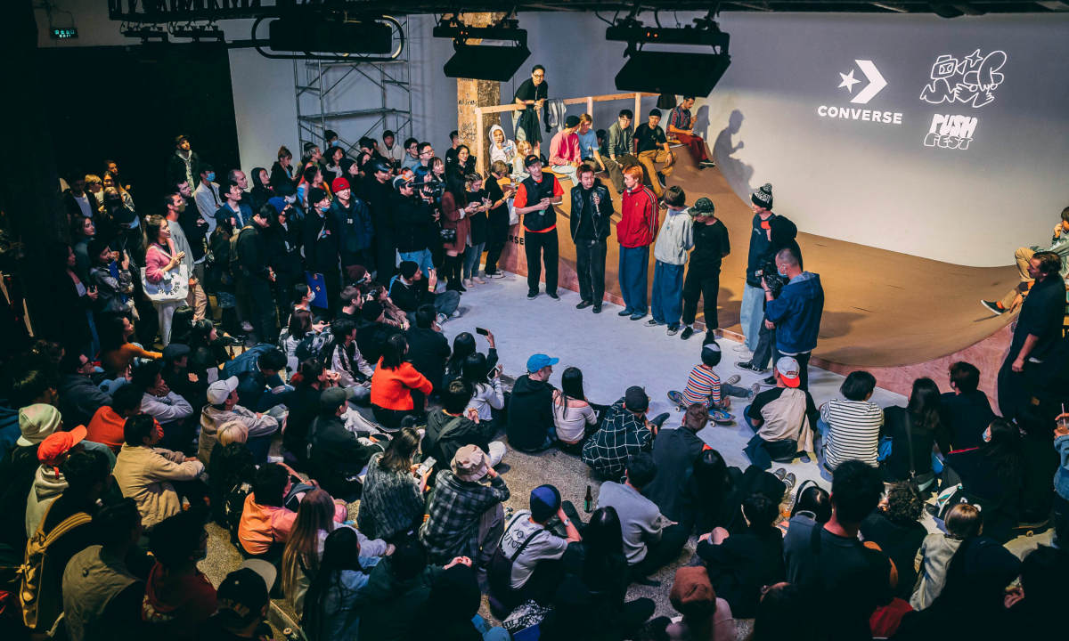 CONVERSE 与 Pushfest 再度合作举办滑板电影节