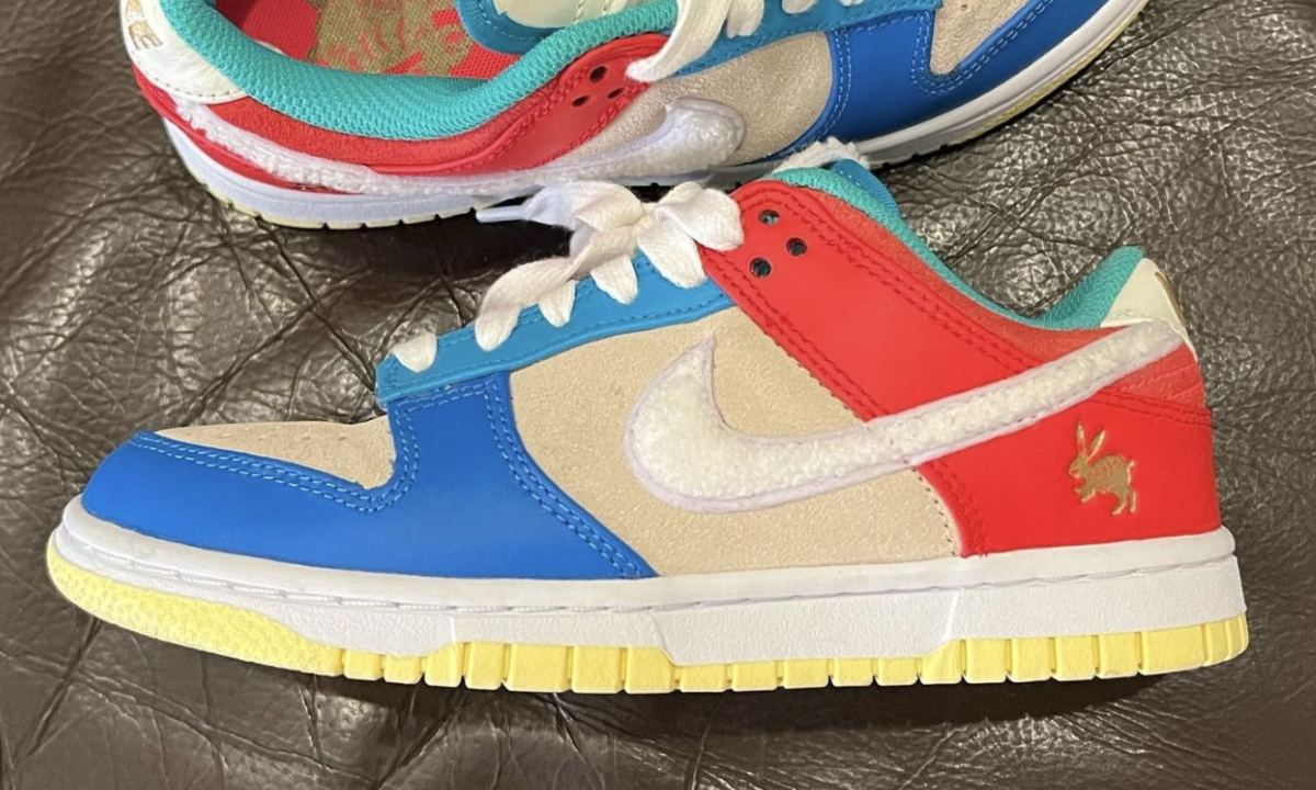玉兔呈祥，Nike Dunk Low「兔年」抢先预览
