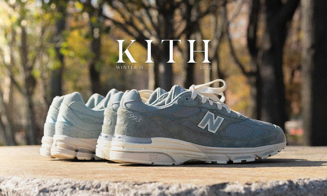 KITH for New Balance 993 & 2002R「Pistachio」发售信息公布
