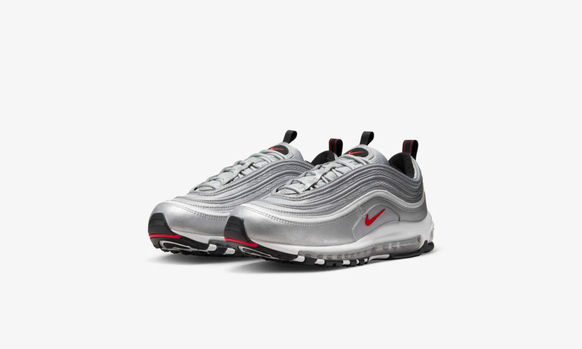 Nike 重新复刻 Air Max 97「银子弹」鞋款