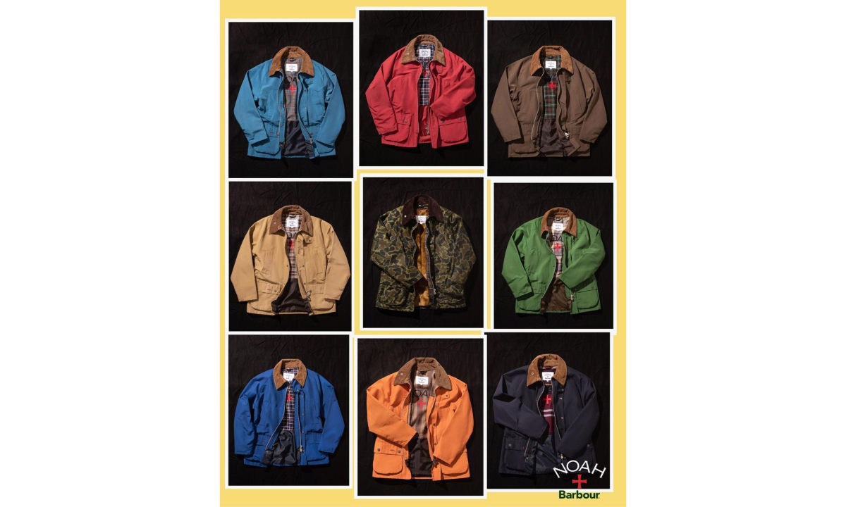 NOAH x Barbour 2022 秋冬合作系列正式发布