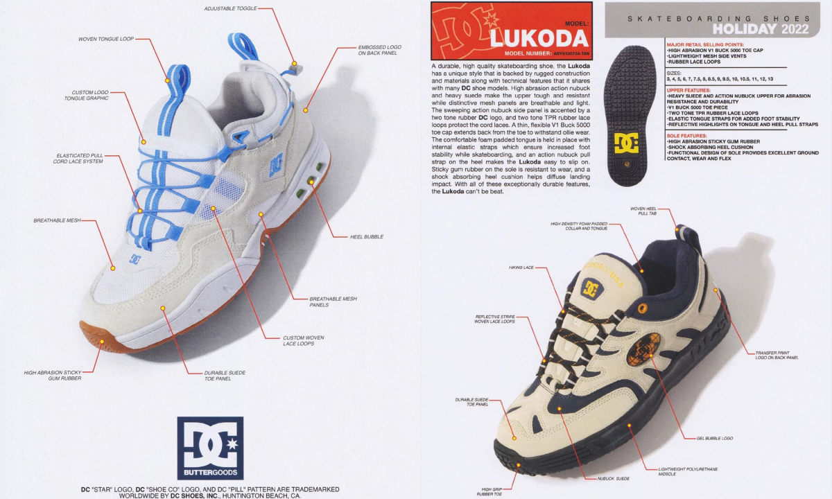 Butter Goods x DCSHOES 联名系列即将发售