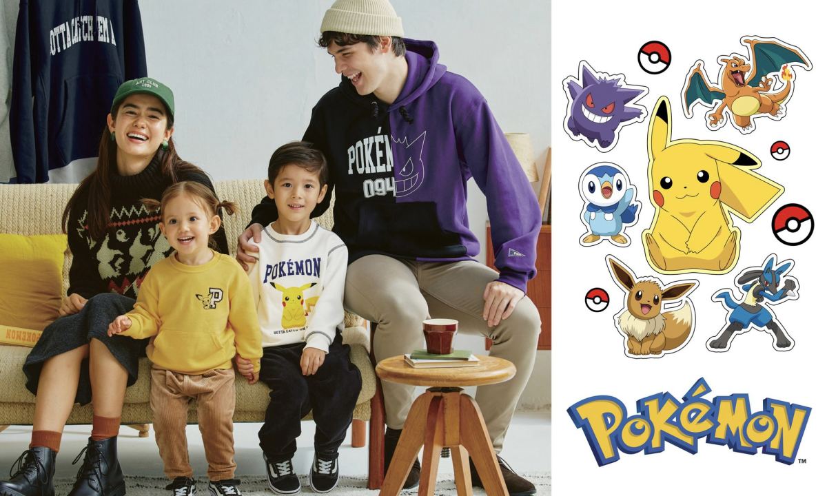 Pokémon x GU 全新合作系列释出
