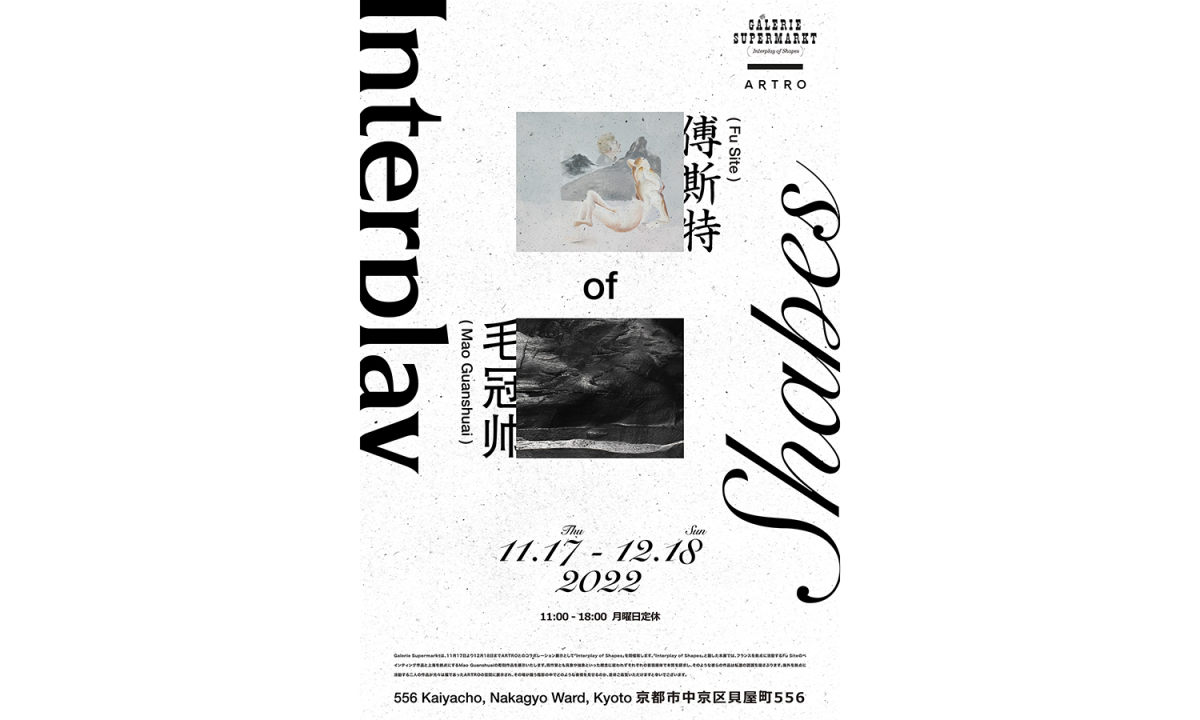 Galerie Supermarkt 与 ARTRO 合作打造「Interplay of Shapes」艺术展