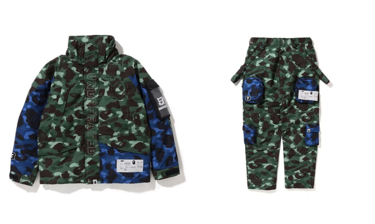 A BATHING APE® x UNDEFEATED 即将推出