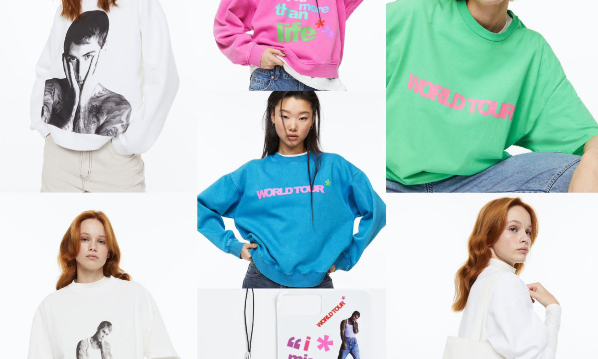 Justin Bieber 公开指责，H&M 疑出售未经授权主题商品
