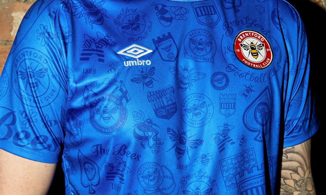 brentford x Umbro 特别版纪念球衣亮相