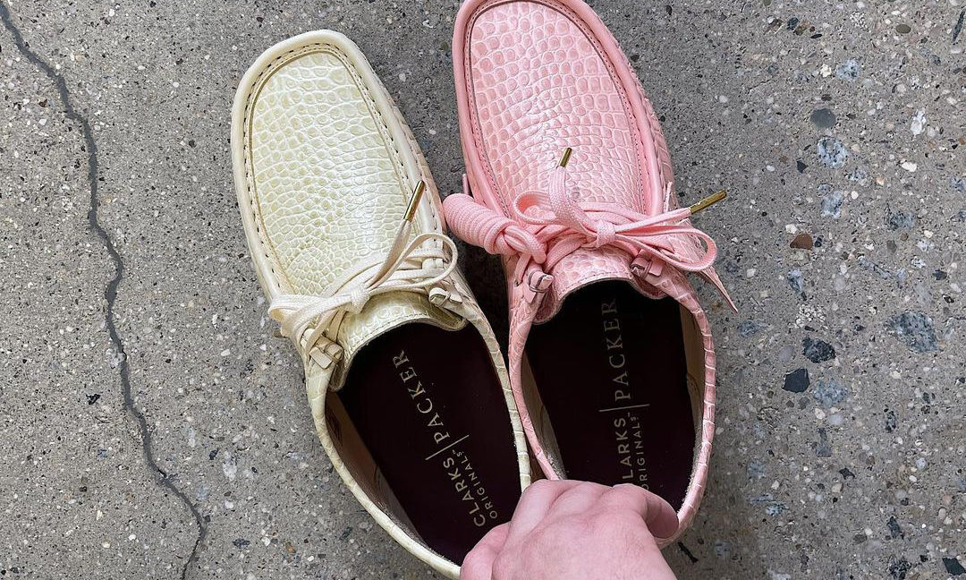 蛇皮袋鼠鞋？Packer x Clarks Originals 新鞋款曝光