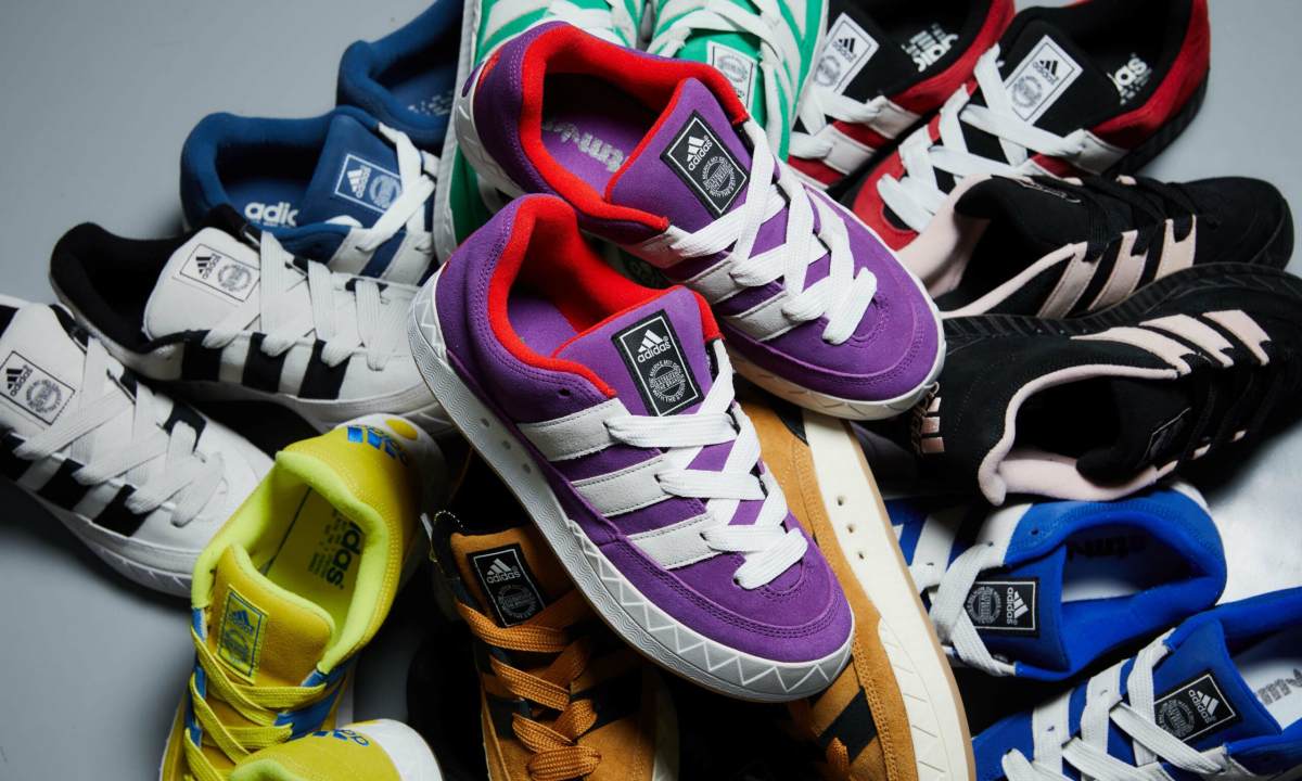 adidas Originals x atmos 推出 ADIMATIC atmos PURPLE SUEDE 鞋款