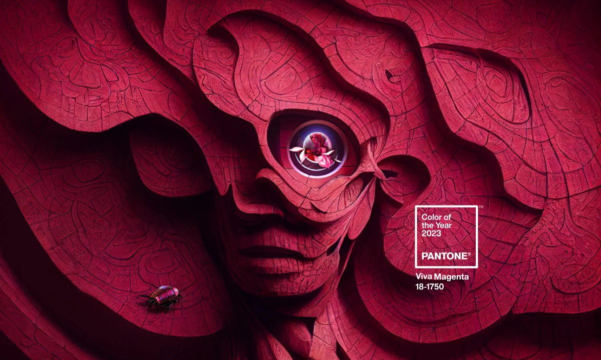 Pantone 宣布 2023 年代表色「Viva Magenta」