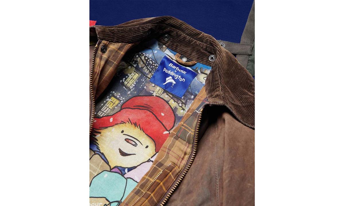 帕丁顿熊 x Barbour 「以旧造新」合作系列发售
