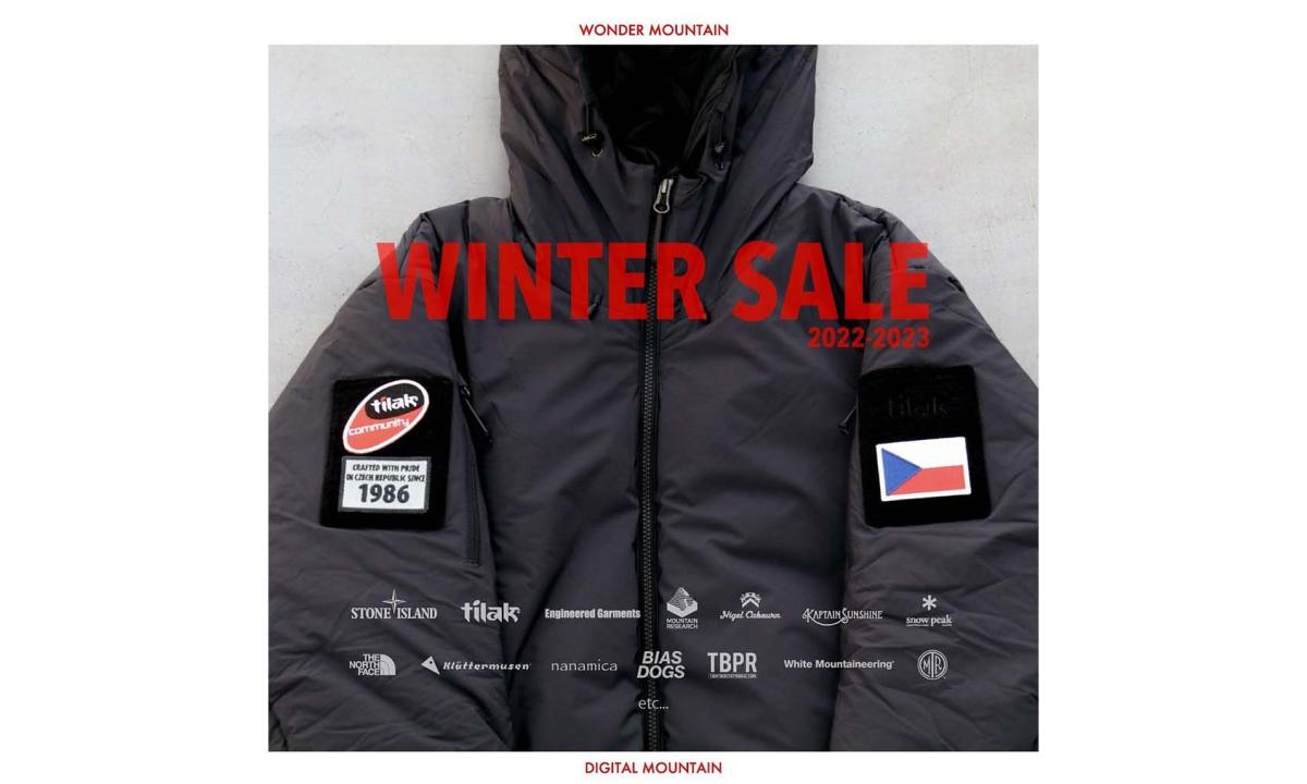 日本山系选货店 WONDER MOUNTAIN 开启冬季大促