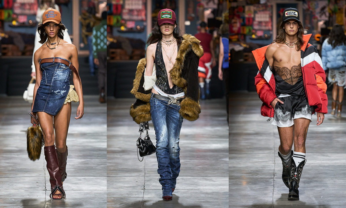 反叛者色彩，Dsquared2 2023 秋季系列登场