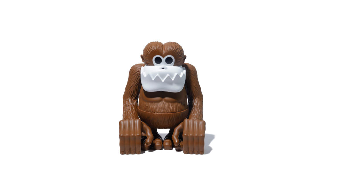 XLARGE x BOUNTY HUNTER 合作手办「GORIRU-KUN」发售