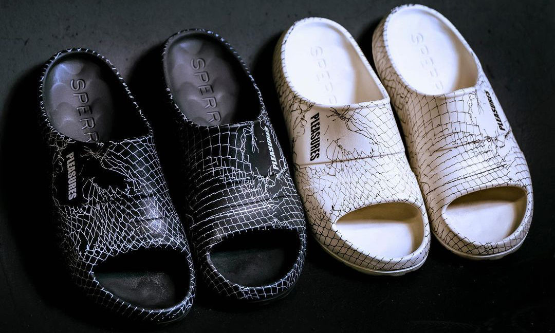 PLEASURES x Sperry 合作款拖鞋即将发布