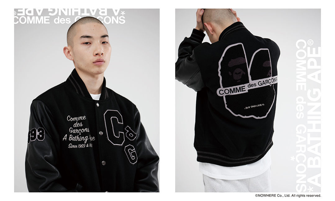 COMME des GARÇONS OSAKA x BAPE® 限定夹克登场