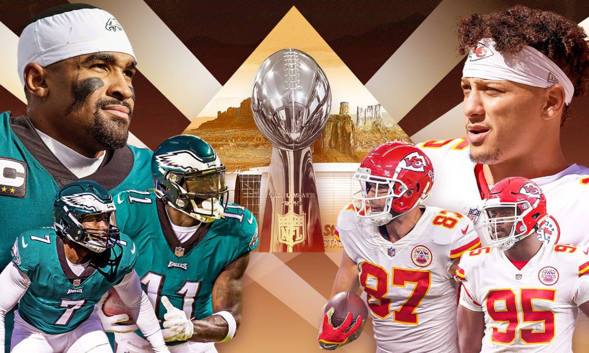 费城老鹰 VS 堪萨斯城酋长，NFL 第 57 届超级碗倒计时准备