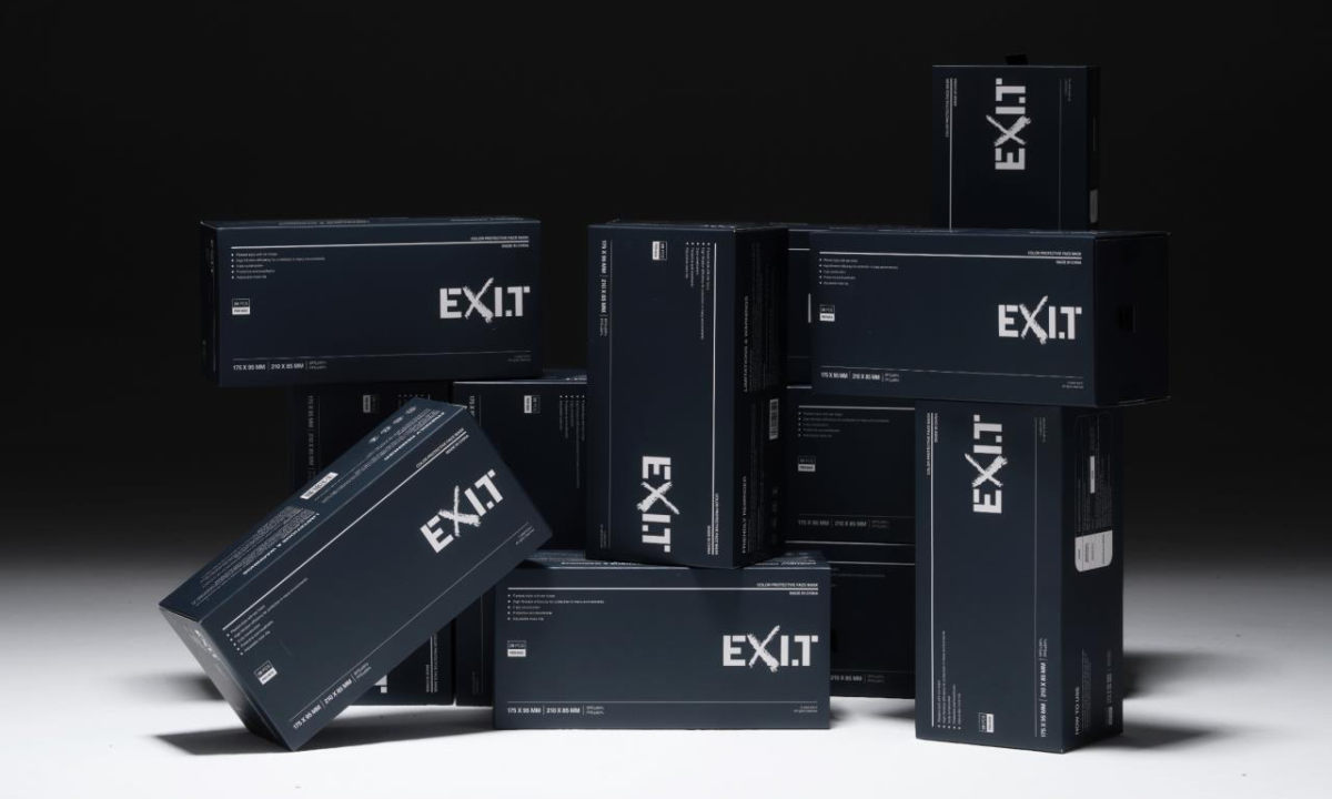EXI.T 限定版防护口罩 [PROTECTIVE MASK DROP 2] 现已登陆