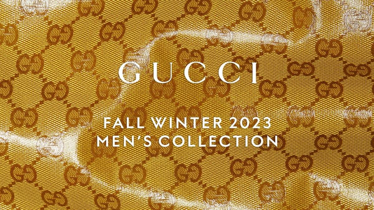 GUCCI 2023 秋冬男装大秀详览
