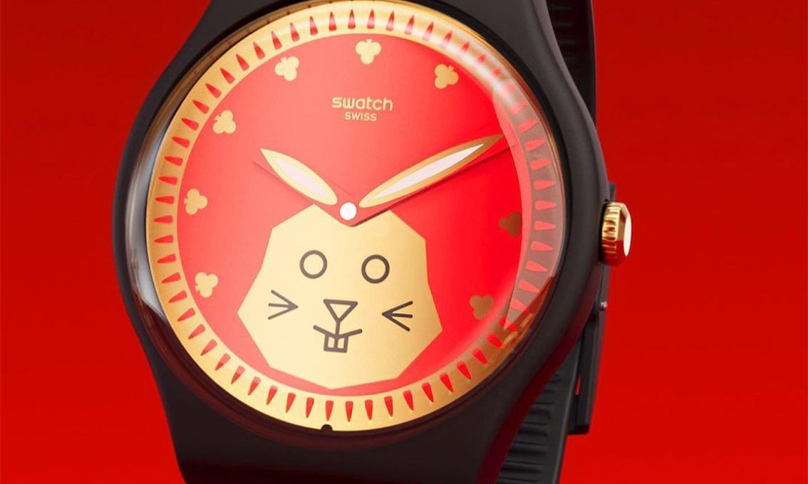 SWATCH 推出农历兔年别注腕表
