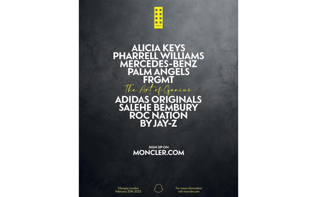 Moncler Genius 2023 春夏「The Art of Genius」来袭