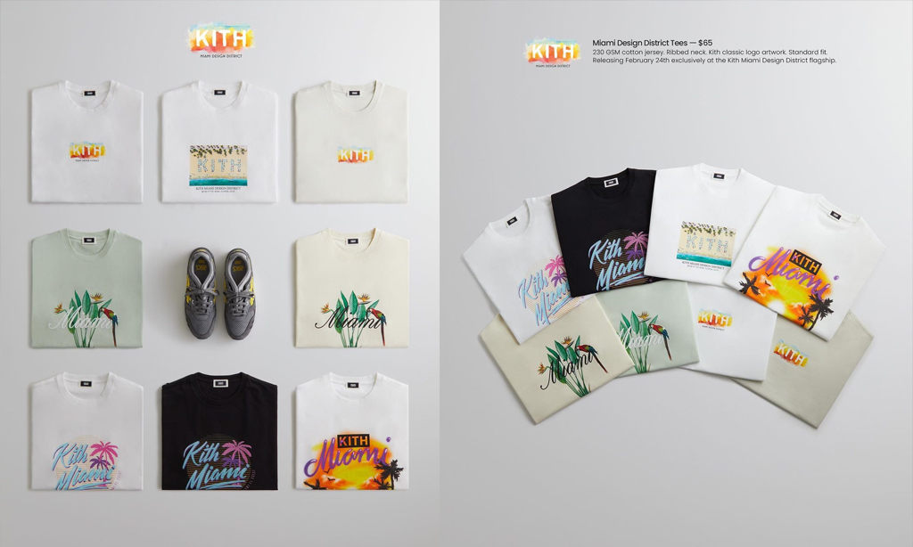 KITH Miami 限定系列来袭